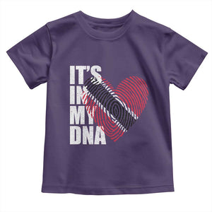 Its In My DNA Trinidadian And Tobagonian Toddler T Shirt Trinidad And Tobago Flag TS11 Purple Print Your Wear