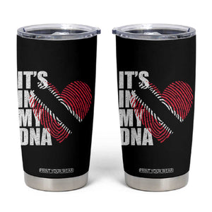 Its In My DNA Trinidadian And Tobagonian Tumbler Cup Trinidad And Tobago Flag TS11 Black Print Your Wear