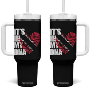 Its In My DNA Trinidadian And Tobagonian Tumbler With Handle Trinidad And Tobago Flag TS11 One Size: 40 oz Black Print Your Wear