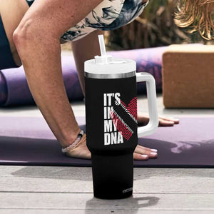 Its In My DNA Trinidadian And Tobagonian Tumbler With Handle Trinidad And Tobago Flag TS11 Print Your Wear