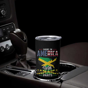 Made In America With Jamaica Parts Tumbler Cup Jamaican American TS11 Print Your Wear