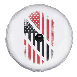Trinidad And Tobago Trinidadian American Flag Spare Tire Cover TS11 Print Your Wear