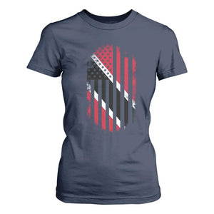 Trinidad And Tobago Trinidadian American Flag T Shirt For Women TS11 Navy Print Your Wear