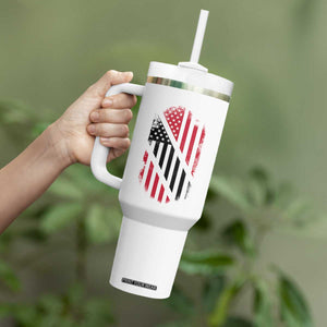 Trinidad And Tobago Trinidadian American Flag Tumbler With Handle TS11 Print Your Wear