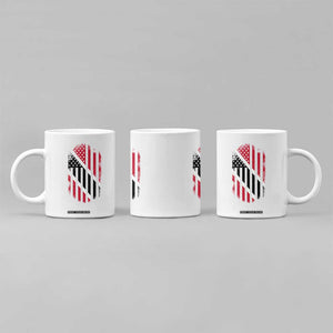 Trinidad And Tobago Trinidadian American Flag Coffee Mug TS11 Print Your Wear