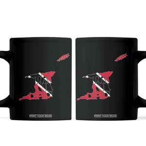 Trinidad And Tobago Coffee Mug Pride Trinidadian Roots Flag TS11 Black Print Your Wear