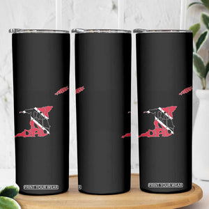Trinidad And Tobago Skinny Tumbler Pride Trinidadian Roots Flag TS11 Print Your Wear