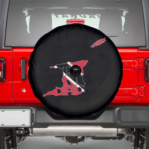 Trinidad And Tobago Spare Tire Cover Pride Trinidadian Roots Flag TS11 Black Print Your Wear