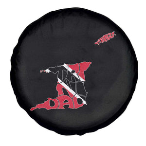 Trinidad And Tobago Spare Tire Cover Pride Trinidadian Roots Flag TS11 Print Your Wear