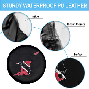 Trinidad And Tobago Spare Tire Cover Pride Trinidadian Roots Flag TS11 Print Your Wear