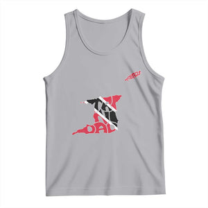 Trinidad And Tobago Tank Top Pride Trinidadian Roots Flag TS11 Athletic Heather Print Your Wear