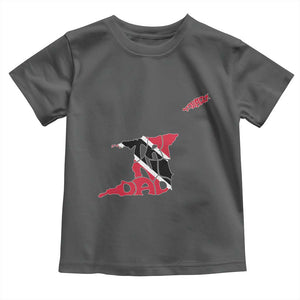 Trinidad And Tobago Toddler T Shirt Pride Trinidadian Roots Flag TS11 Dark Heather Print Your Wear