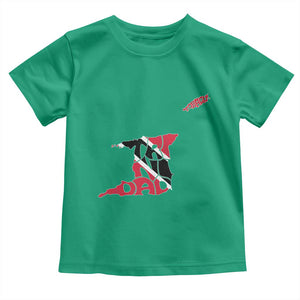 Trinidad And Tobago Toddler T Shirt Pride Trinidadian Roots Flag TS11 Irish Green Print Your Wear
