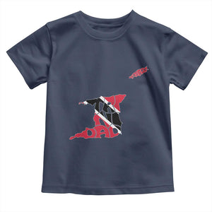 Trinidad And Tobago Toddler T Shirt Pride Trinidadian Roots Flag TS11 Navy Print Your Wear