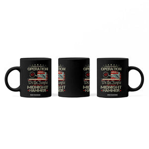 Operation Midnight Hammer Coffee Mug Bomber Jet Vintage Betsy Ross Flag TS11 Print Your Wear