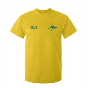 Kangaroo Australia Aus Team Aussie Athletic Jersey Style T Shirt For Kid