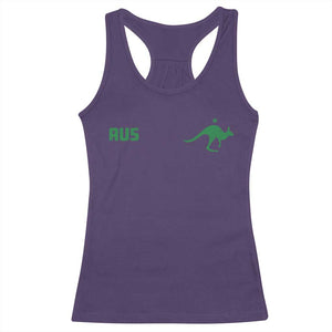 Kangaroo Australia Aus Team Aussie Athletic Jersey Style Racerback Tank Top
