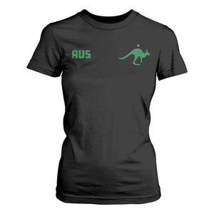 Kangaroo Australia Aus Team Aussie Athletic Jersey Style T Shirt For Women