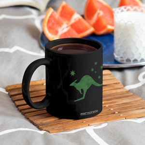 Australia Kangaroo with Federation Star Aussie Roots Coffee Mug TS11 Print Your Wear