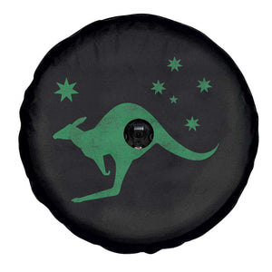 Australia Kangaroo with Federation Star Aussie Roots Spare Tire Cover TS11 Print Your Wear
