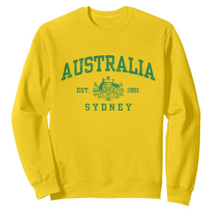 Australia Sydney Est 1901 Sweatshirt Commonwealth Vintage Crest