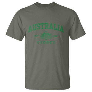 Australia Sydney Est 1901 T Shirt Commonwealth Vintage Crest