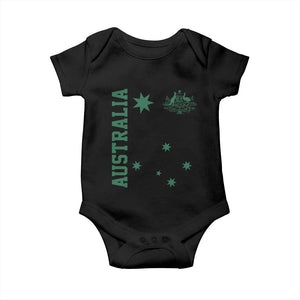 Australia Vintage Federation Star Aussie Coat of Arms Baby Onesie