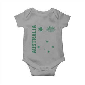 Australia Vintage Federation Star Aussie Coat of Arms Baby Onesie