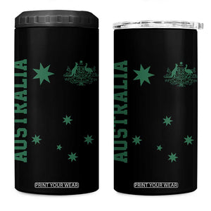 Australia Vintage Federation Star Aussie Coat of Arms 4 in 1 Can Cooler Tumbler