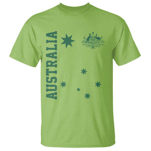 Australia Vintage Federation Star Aussie Coat of Arms T Shirt