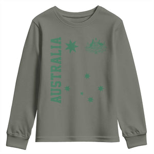 Australia Vintage Federation Star Aussie Coat of Arms Youth Sweatshirt