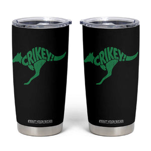 Crikey Australian Kangaroo Oz Slang Australia Tumbler Cup TS11 Black Print Your Wear