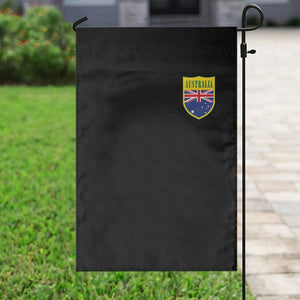 Australia Football Crest Australian Flag Pride Sporty Athletic Jersey Garden Flag TS11 Print Your Wear