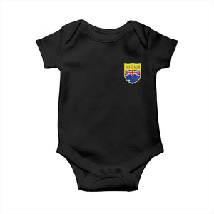 Australia Football Crest Australian Flag Pride Sporty Athletic Jersey Baby Onesie TS11 Black Print Your Wear