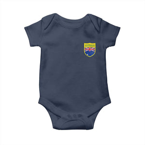 Australia Football Crest Australian Flag Pride Sporty Athletic Jersey Baby Onesie TS11 Navy Print Your Wear