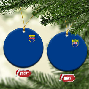 Australia Football Crest Australian Flag Pride Sporty Athletic Jersey Ceramic Ornament TS11 1pc Blue Print Your Wear