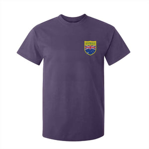 Australia Football Crest Australian Flag Pride Sporty Athletic Jersey T Shirt For Kid TS11 Purple Print Your Wear