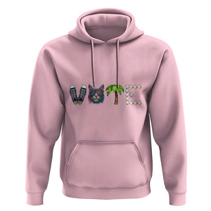 Funny Vote For Kamala Hoodie Voter Rights Shoes Cat Coconut Tree Pearls TS11 Light Pink Print Your Wear