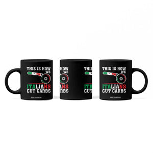 Funny This Is How We Italians Cut Carbs Coffee Mug Italian American Pizza Slice TS11 Print Your Wear