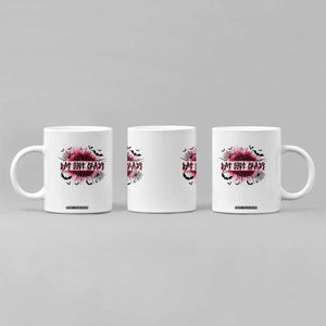 Funny Halloween Bat Shit Crazy Coffee Mug Horror Spider Web TS11 Print Your Wear