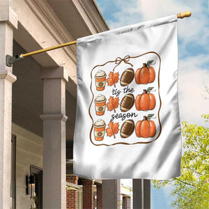 Tis The Season Fall Thanksgiving Garden Flag American Football Pumpkin TS11 Print Your Wear
