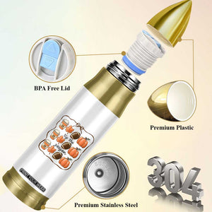 Tis The Season Fall Thanksgiving Bullet Tumbler American Football Pumpkin TS11 Print Your Wear