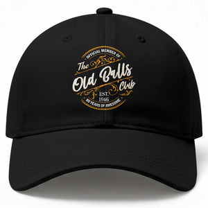 80th Birthday Est 1946 Baseball Cap Official Member Of The Old Ball Clubs TS11 Print Your Wear
