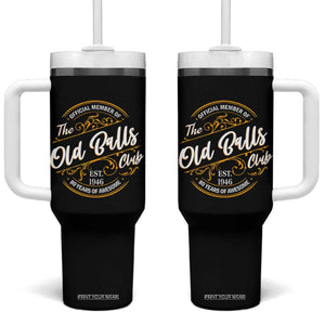 80th Birthday Est 1946 Tumbler With Handle Official Member Of The Old Ball Clubs