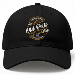70th Birthday Est 1956 Baseball Cap Official Member Of The Old Ball Clubs TS11 Print Your Wear