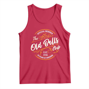 70th Birthday Est 1956 Tank Top Official Member Of The Old Ball Clubs
