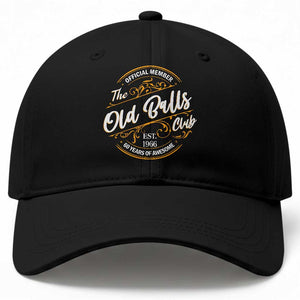 60th Birthday Est 1966 Baseball Cap Official Member Of The Old Ball Clubs TS11 Print Your Wear