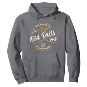 Funny 60th Birthday Hoodie Official Member Of The Old Ball Clubs Gen X TS11 Charcoal Print Your Wear