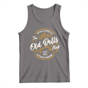Funny 60th Birthday Tank Top Official Member Of The Old Ball Clubs Gen X TS11 Deep Heather Print Your Wear