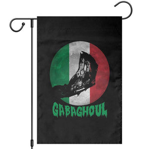 Funny Halloween Garden Flag Gabaghoul Zombie Hand Moon Italian Flag Moon TS11 Black Print Your Wear